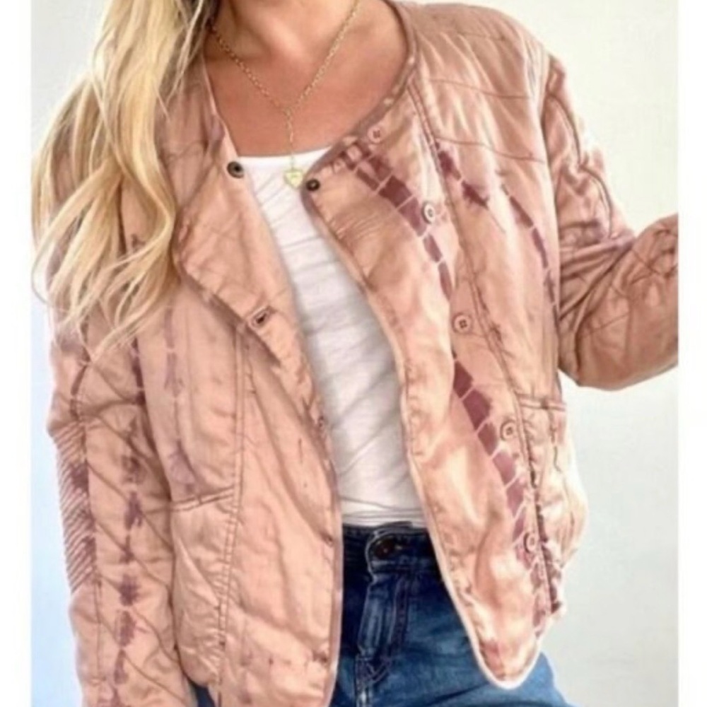 Anthropologie hand dyed Cottagecore Women's Jacket